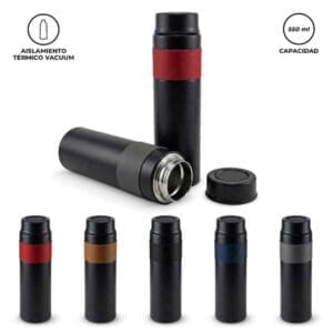 Botilito Metálico Concord Negro 550ml NUEVO