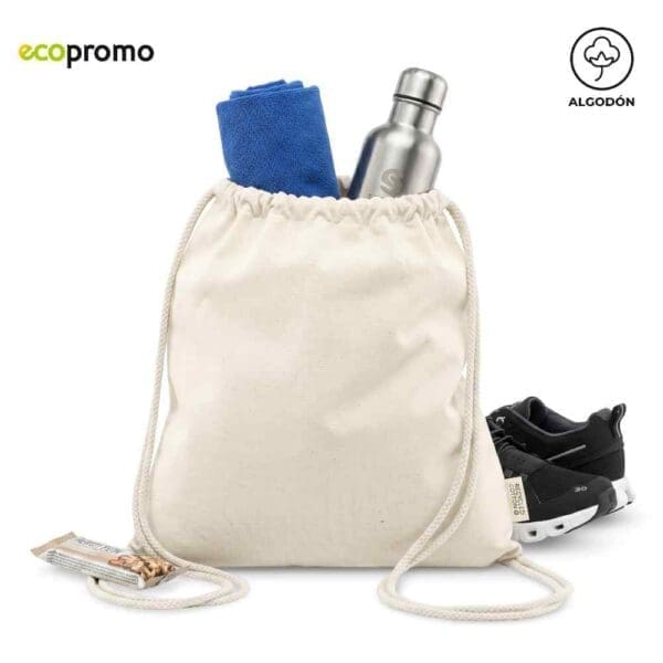 Sporty Bag En Algodón Zetta (140gr) personalizado con logo Colombia